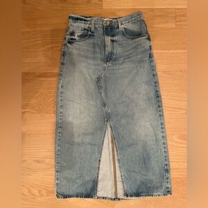 Frame Denim Light Blue Women’s Maxi Skirt